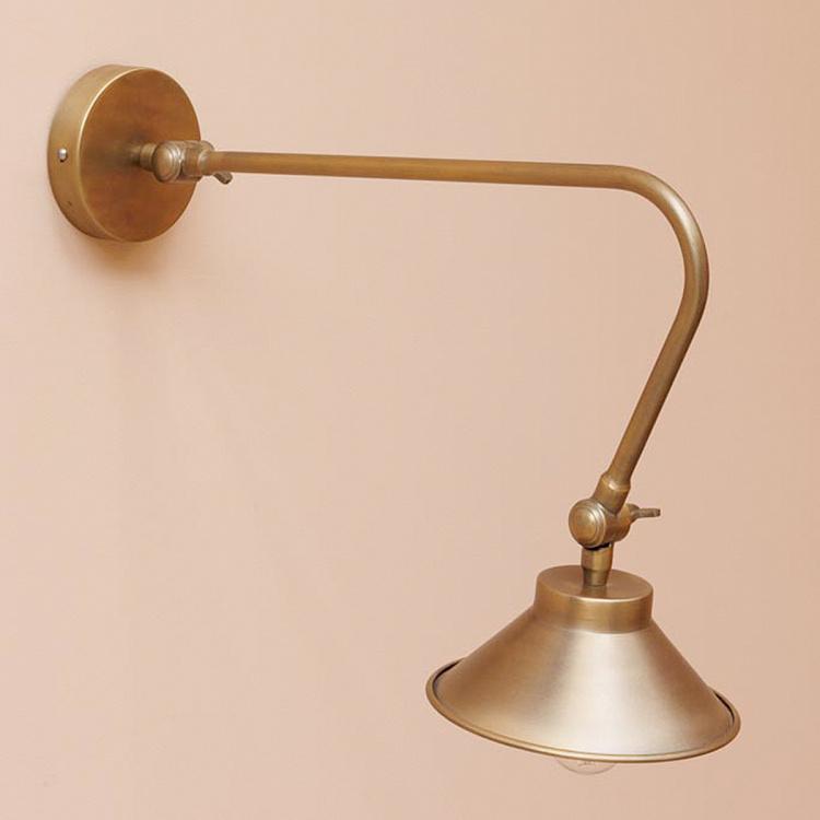 Золотистое бра Goldy Wallsconce