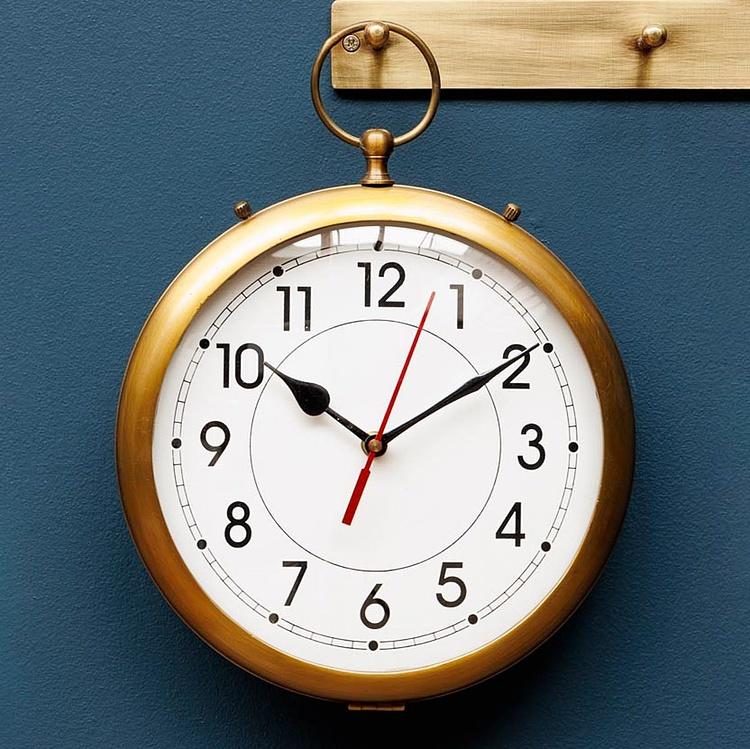 Настенные часы Запрет Prohibition Wall Clock