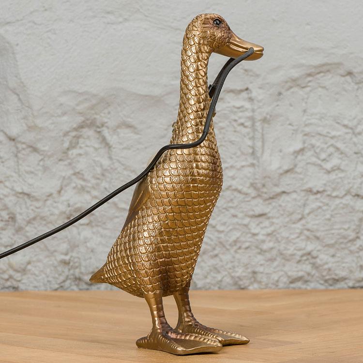 Настольная лампа Золотой гусёнок Table Lamp Golden Son Of A Duck