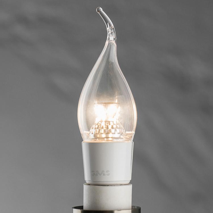 Светодиодная не диммируемая лампа Свеча на ветру Q33 3.5W E14 2700K NonDimmable