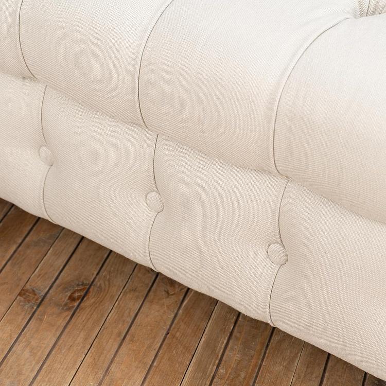 Двухместный льняной диван Вестминстер Классика Westminster Button 2 Seater Linen
