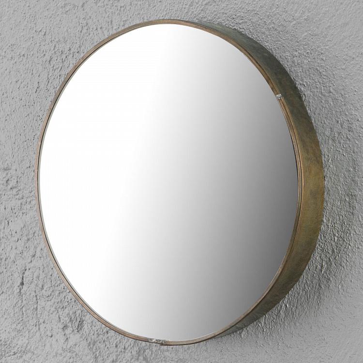 Iron Round Mirror