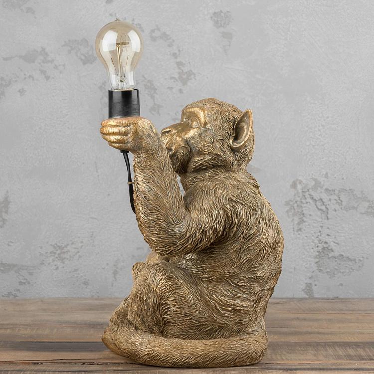 Настольная лампа Золотая обезьяна Table Lamp Golden Monkey