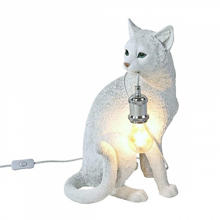 Настольная лампа с кошкой Шушу Table Lamp Cat Chouchou