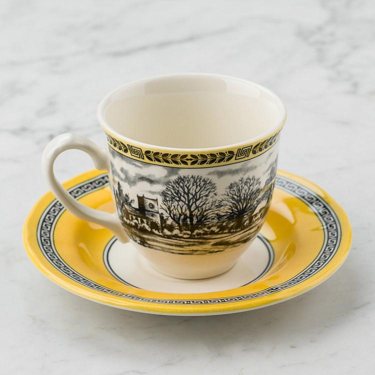 Чайная пара Безмятежный Halcyon Tea Cup And Saucer