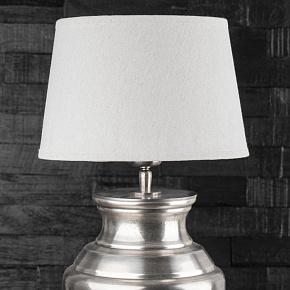 Lamp Shade In White Linen 20 cm