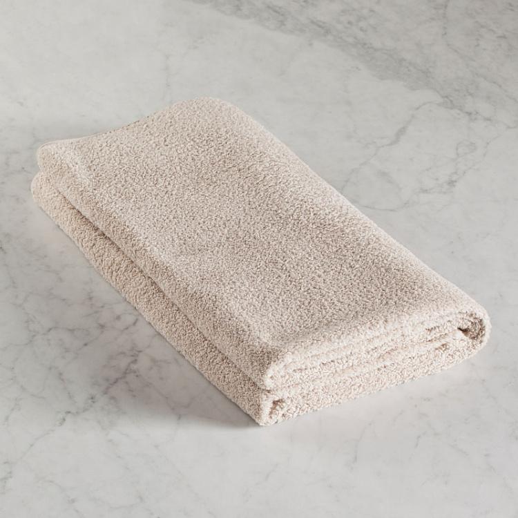 Бежевое махровое банное полотенце, 70х140 см CL Zero Twist Beige 70x140 cm