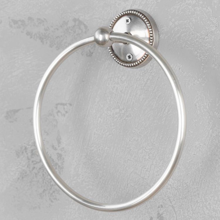 Вешалка для полотенец Кольцо цвета состаренного серебра Towel Ring Antique Silver