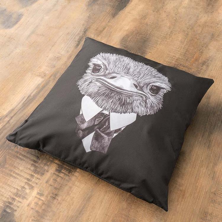 Декоративная подушка Страус Cushion Ostrich