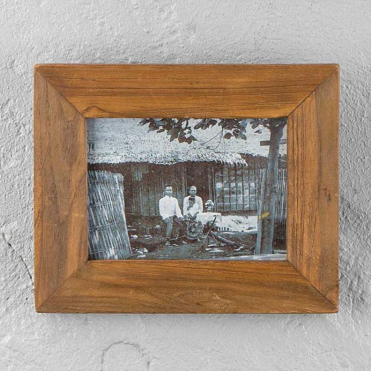 Фоторамка из тика, S Teak Photo Frame Small