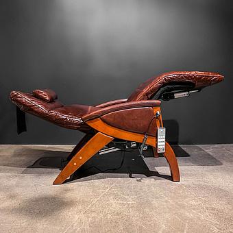 Массажное кресло Cosmic Odyssey Massage Chair натуральная кожа Brown Ogawa