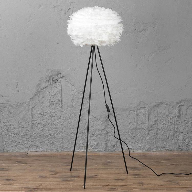 Eos Floor Lamp With Black Tripod Medium