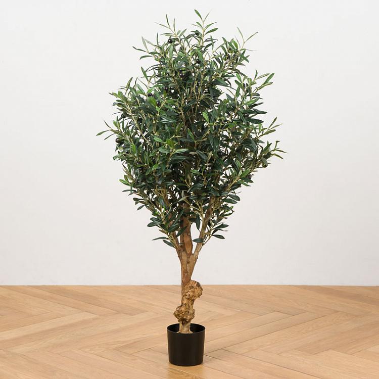 Искусственная олива Твист с плодами, S Twist Olive With Fruits 110 cm
