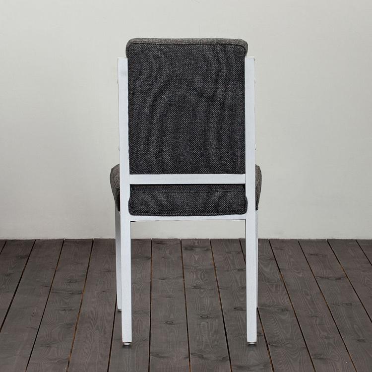 Стул, белые ножки 17 Dining Chair, White Wood