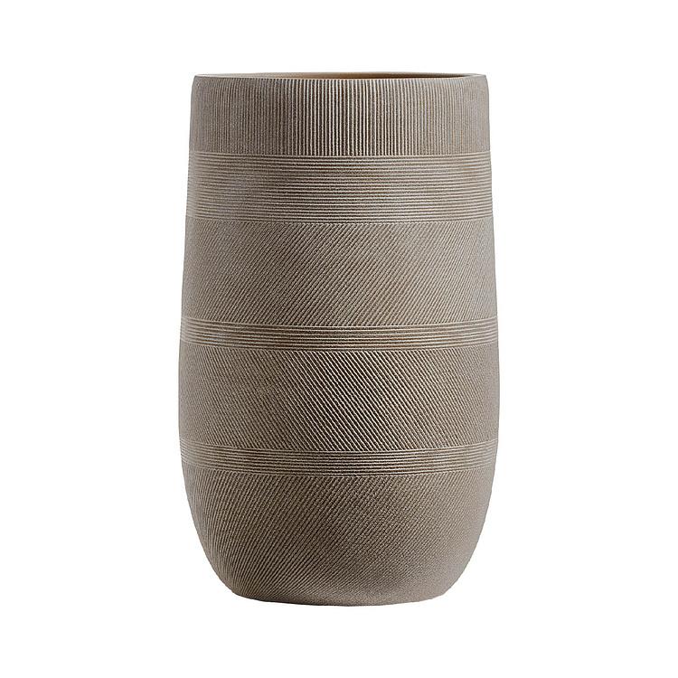 Кашпо Ergo Graphics Tall Pot Cappuccino Small