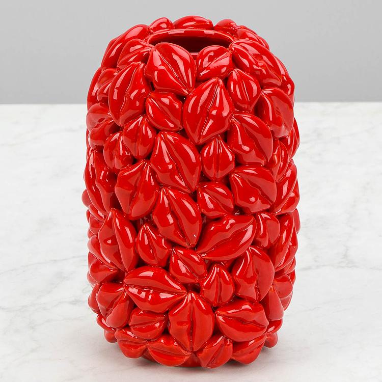 Ваза Lips Vase Red - ракурс 3