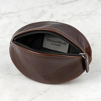 Кошелёк Skid Obolensky Compact натуральная кожа Vintage Cherry - ракурс 4
