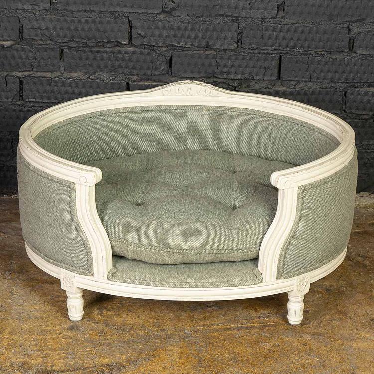 Серо-зелёный диван для собак/кошек Георг, M George Sofa Medium, Grey Green