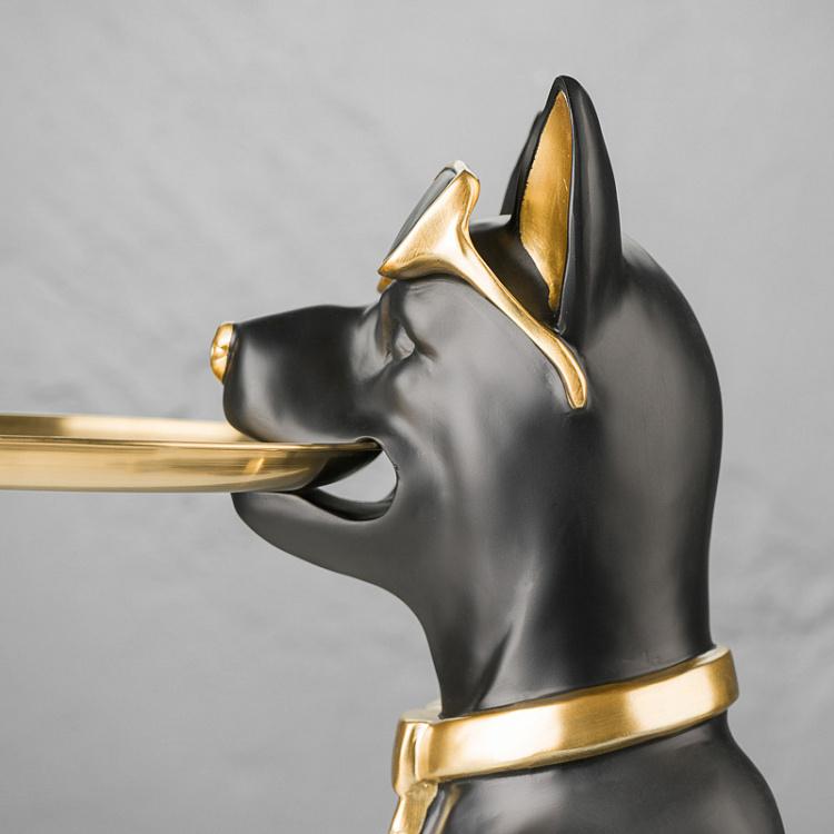 Подставка для мелочей и украшений Собака Санни Dog Sunny With Tray Figurine