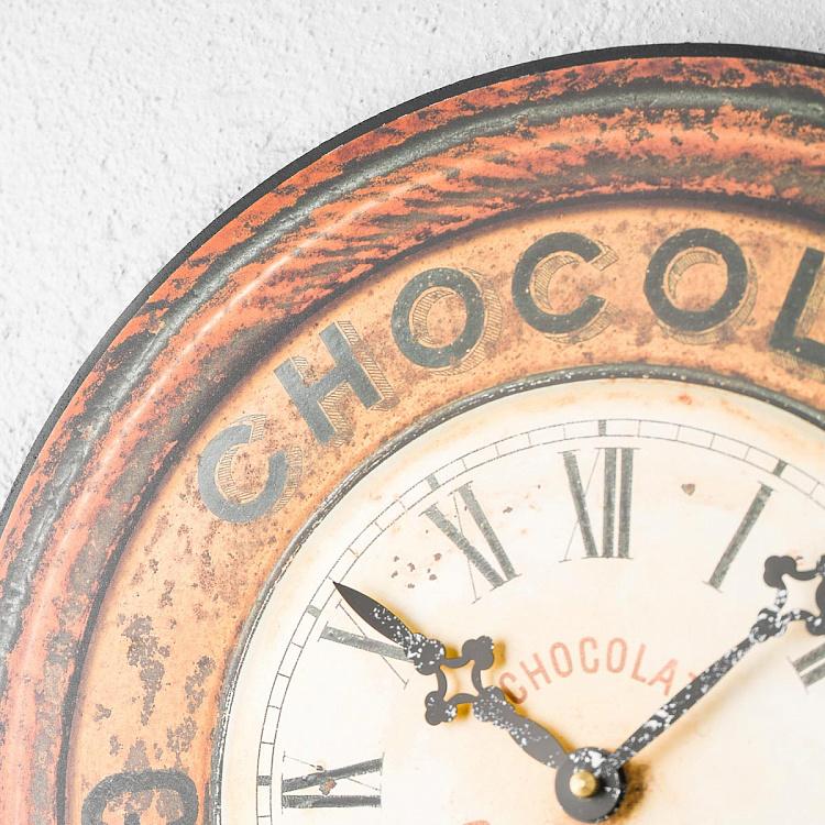 Настенные часы Французский шоколад Герен-Бутрон Guerin-Boutron French Chocolate Design Wall Clock