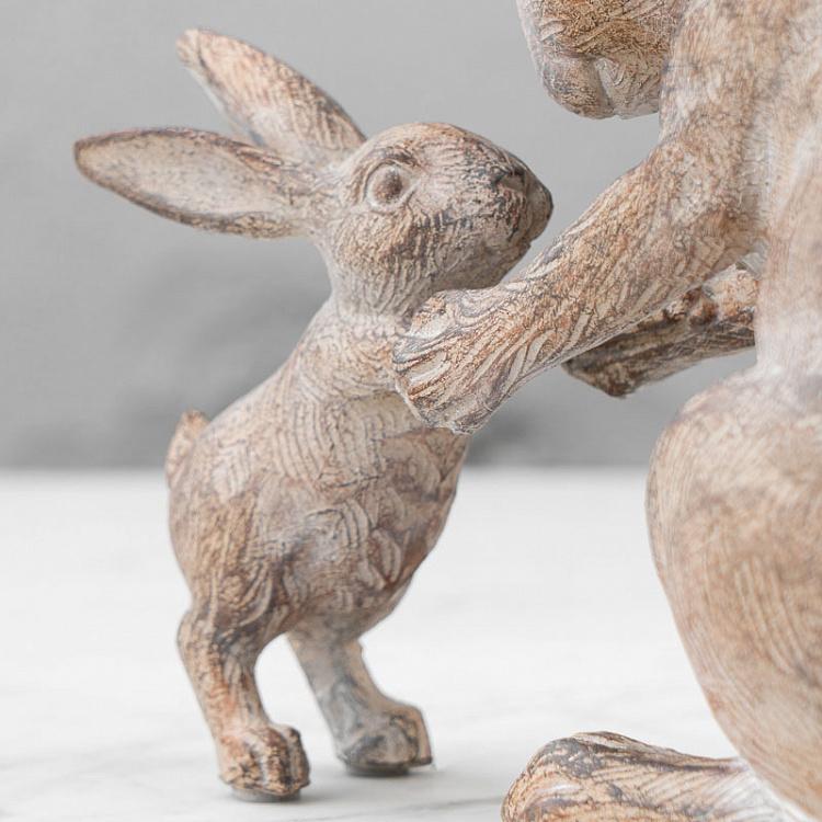 Статуэтка Кролик и крольчонок Rabbit Holding Baby