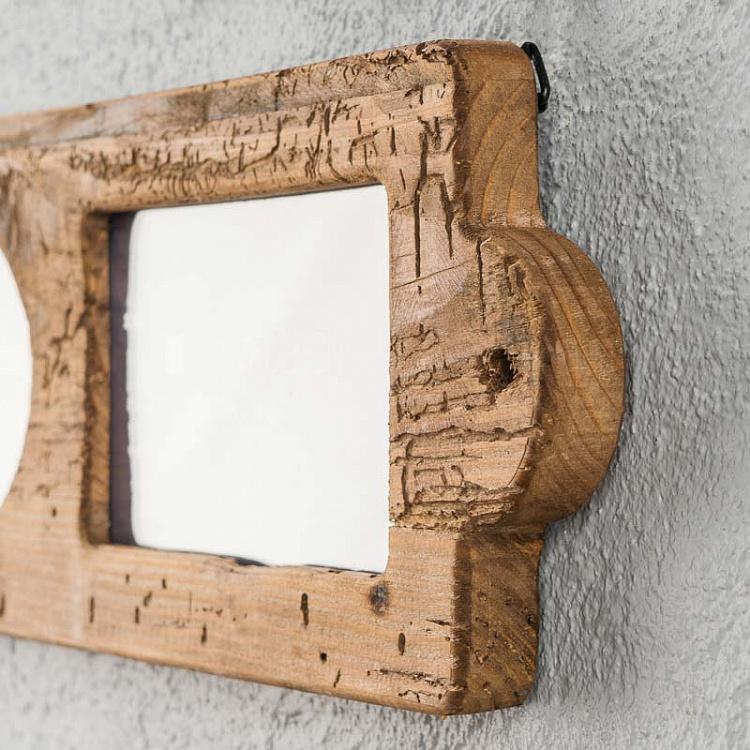 Деревянная рамка для трёх фотографий Horizontal Wooden Photo Frame