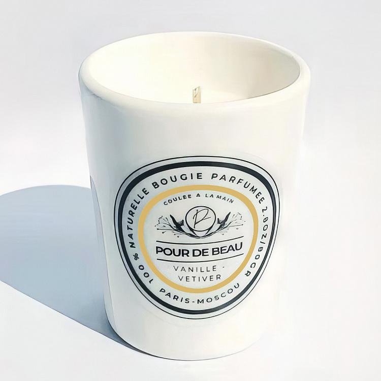 Candle Authentique Mini Vanille-Vetiver