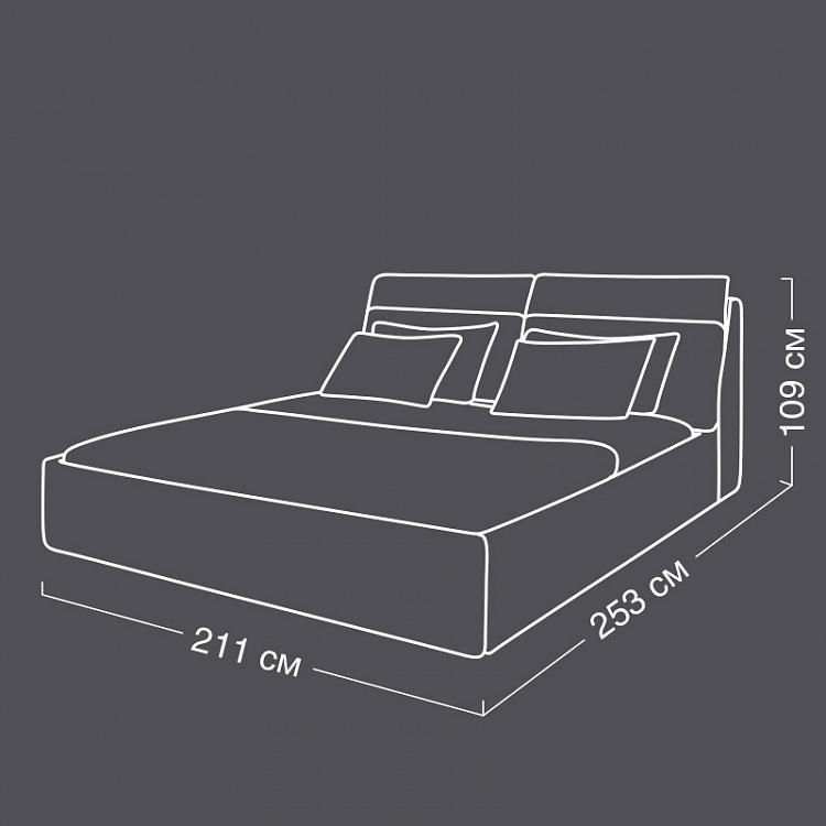 Двуспальная кровать-реклайнер Косински US Кинг Сайз Kosinski Motion Bed US King