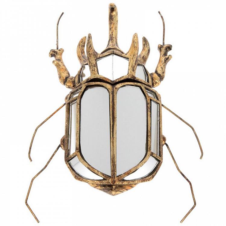 Настенное украшение с зеркалами Жук-носорог Rhinoceros Beetle Wall Deco With Mirrors