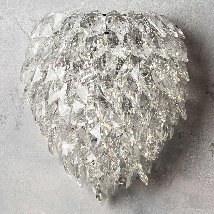 Бра Фараон с хрустальными лепестками, M Pharaoh Brilliant Petals Sconce Medium