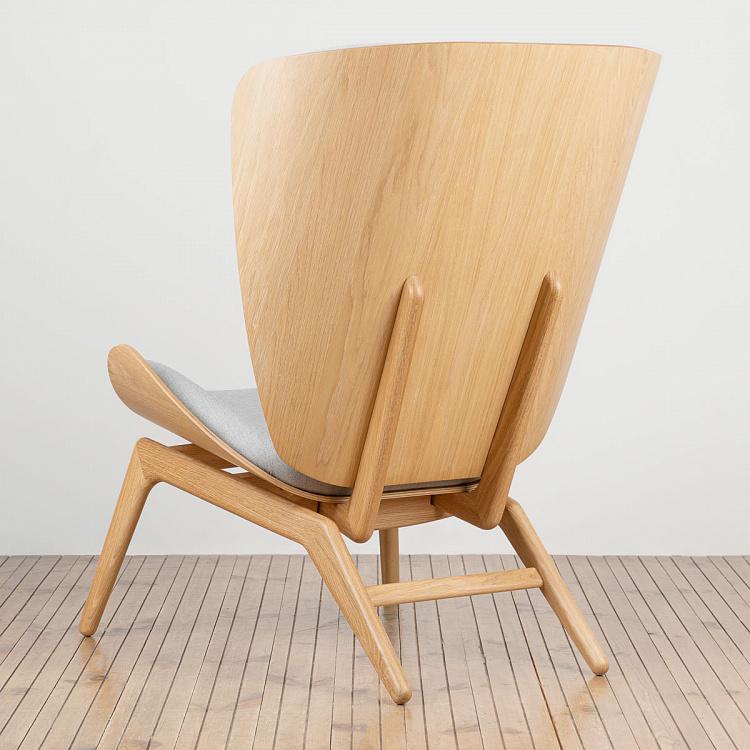 Кресло Читатель, светлые ножки The Reader Wing Chair, Oak