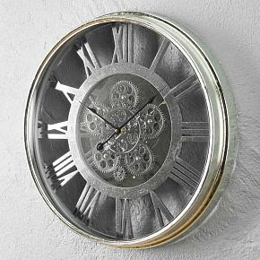 Elizabeth Transparent Clock With Gears