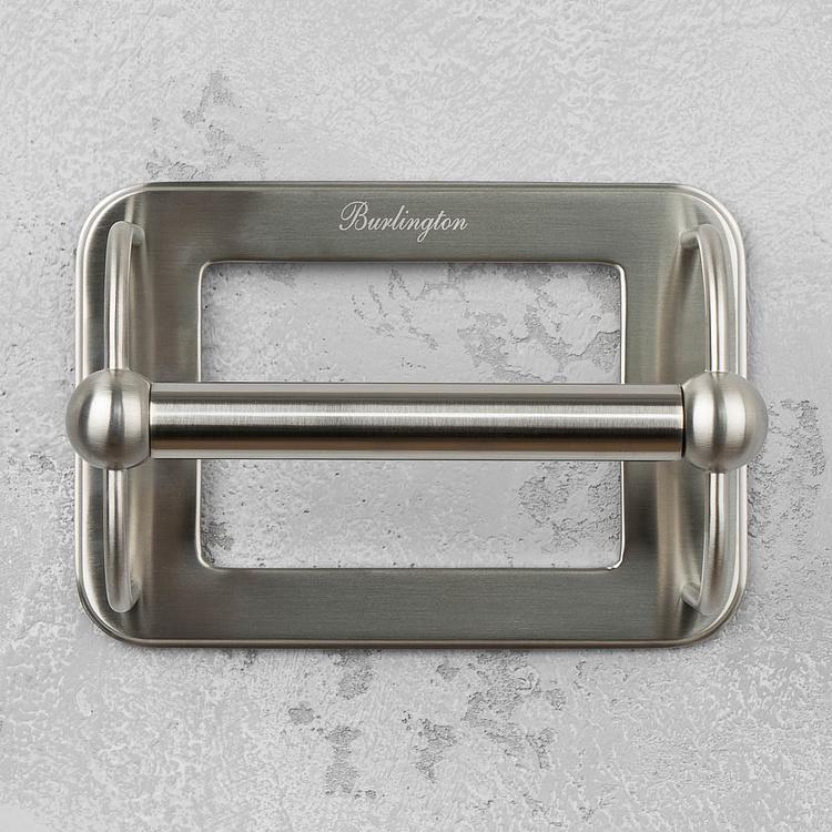 Держатель туалетной бумаги цвета матовый никель Toilet Roll Holder Brushed Nickel