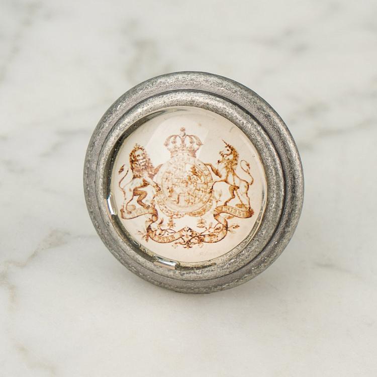 Мебельная ручка с королевским гербом Royal Coat Of Arms Knob