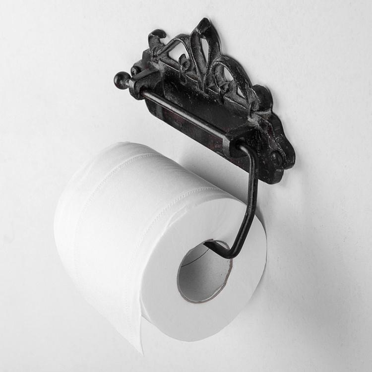 Держатель туалетной бумаги цвета состаренного металла Toilet Roll Holder Hanging Iron Antic