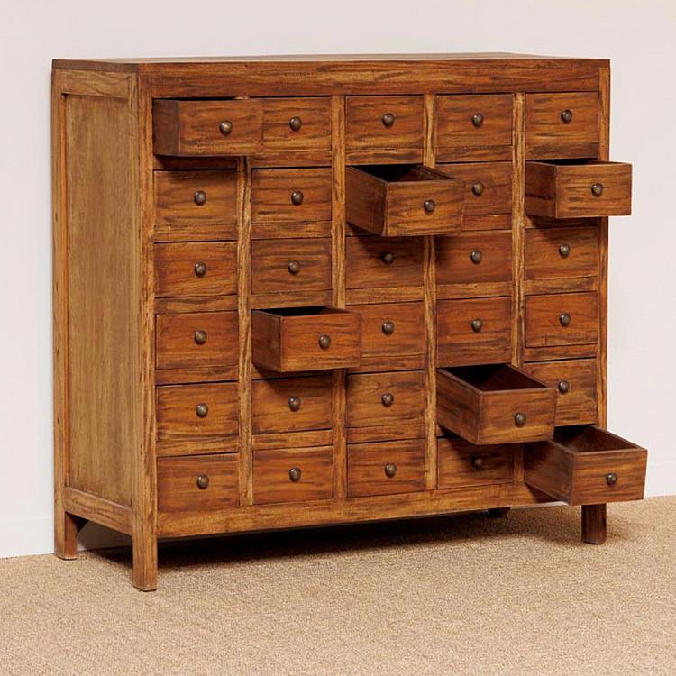 Комод с тридцатью ящиками Мерсери Mercerie Sideboard With 30 Drawers