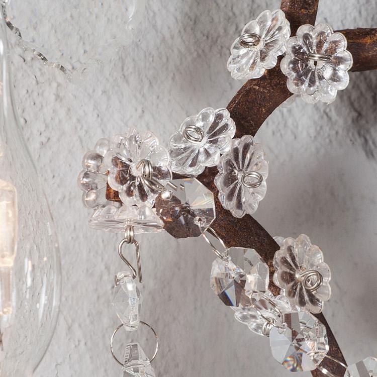 Бра Хрустальное с гироскопом Gyro Crystal Sconce