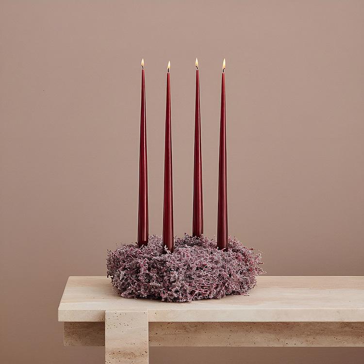 Парафиновая свеча конусная лакированная Taper Candle Lacquer