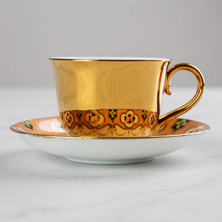 Чайная пара Reflect Royal Albert 1 золото Reflect Royal Albert 1 Gold