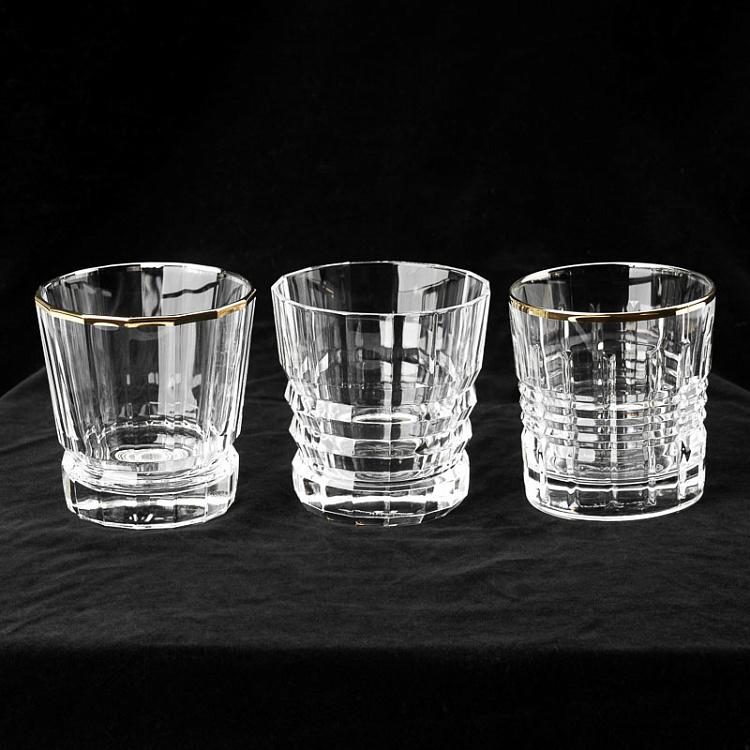 Низкий стакан с золотым ободком Рандеву Rendez-Vous Glass Low With Golden Rim