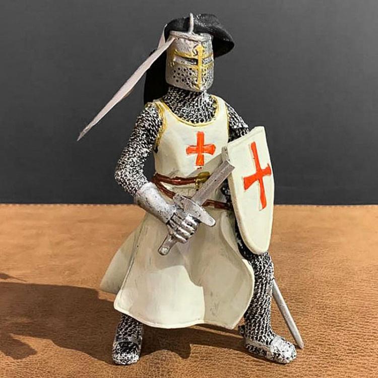 Ёлочная игрушка Рыцарь в белом дисконт1 Knight In White 14 cm discount1