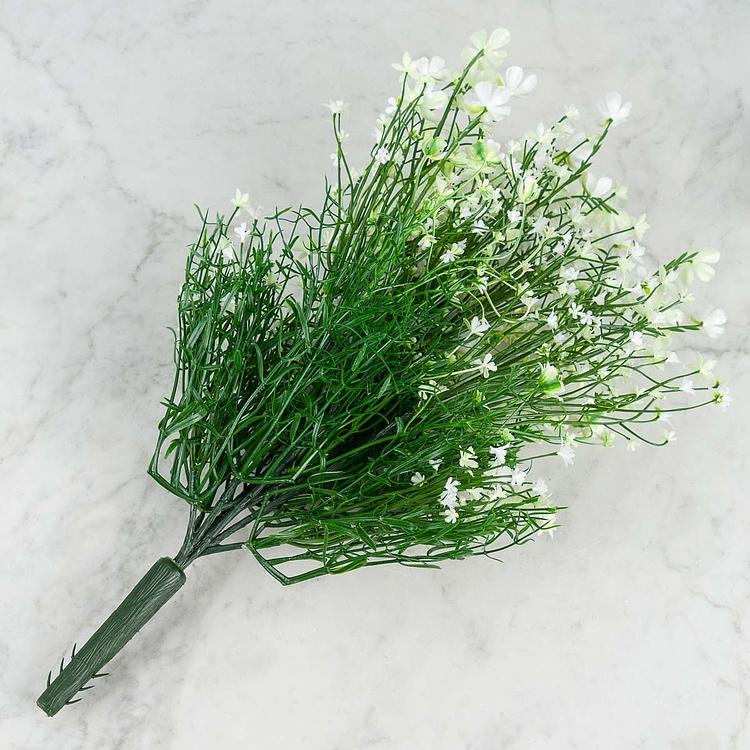 Искусственное растение Flowering Field Bush White 35 cm - ракурс 3