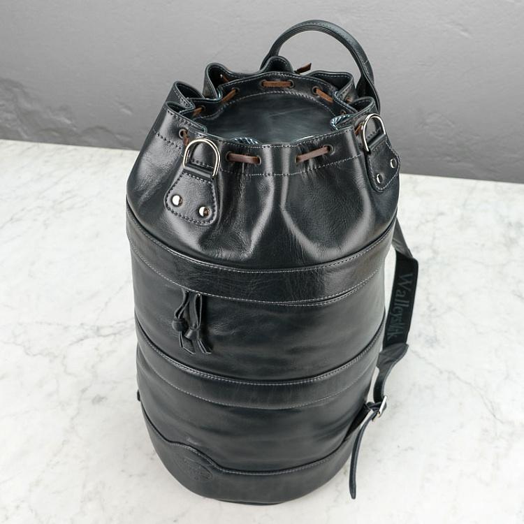 Кожаный мужской рюкзак P39 в виде боксёрской груши P39 Backpack