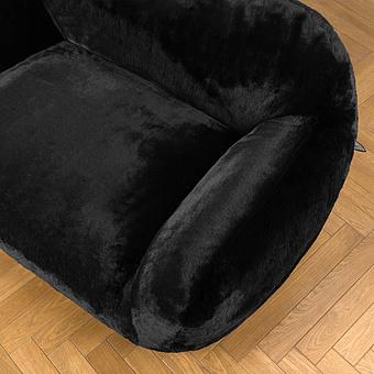Двухместный диван Snug 2 Seater искусственный мех Big Bear Sable - ракурс 5