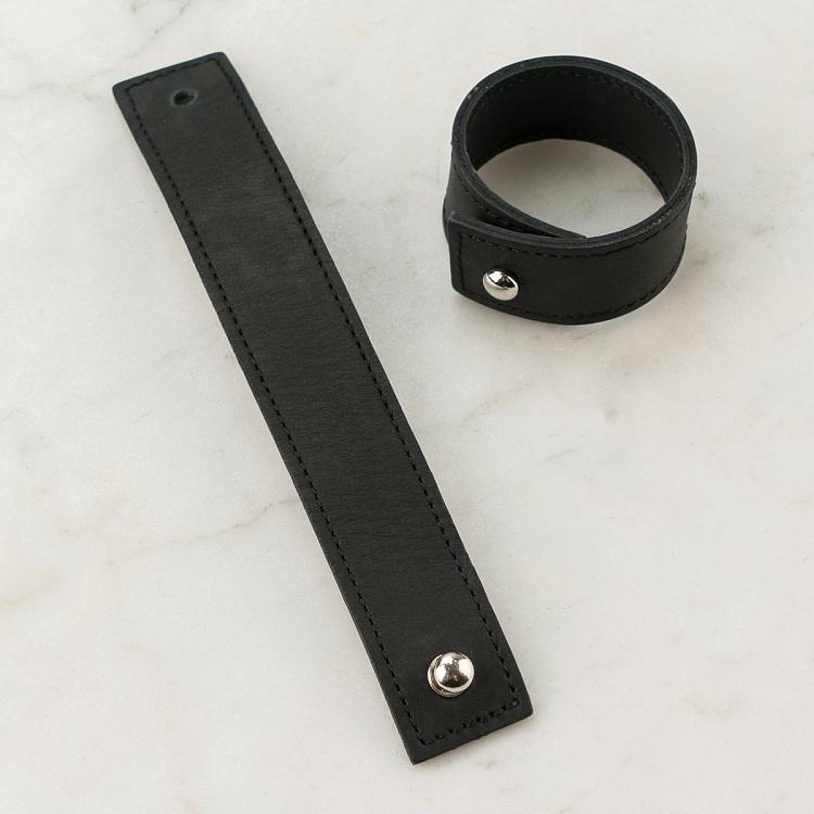 Набор из двух колец для салфеток Нуар Set Of 2 Napkin Rings Noire