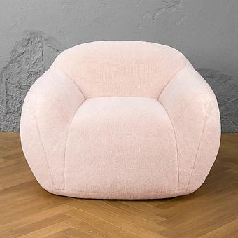 Кресло Snug Chair искусственный мех Big Bear Pink - ракурс 2