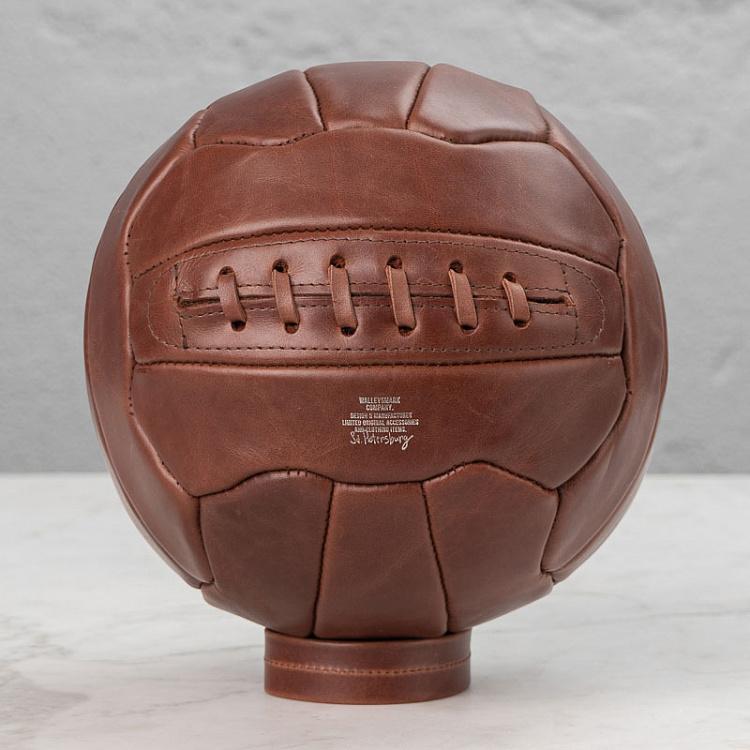 Кожаный мяч 1954, светло-коричневая кожа Match Ball 1954, Light Brown