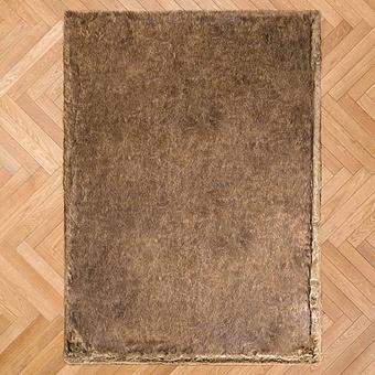 Плед Alaska Throw Large искусственный мех Big Bear Grey - ракурс 2