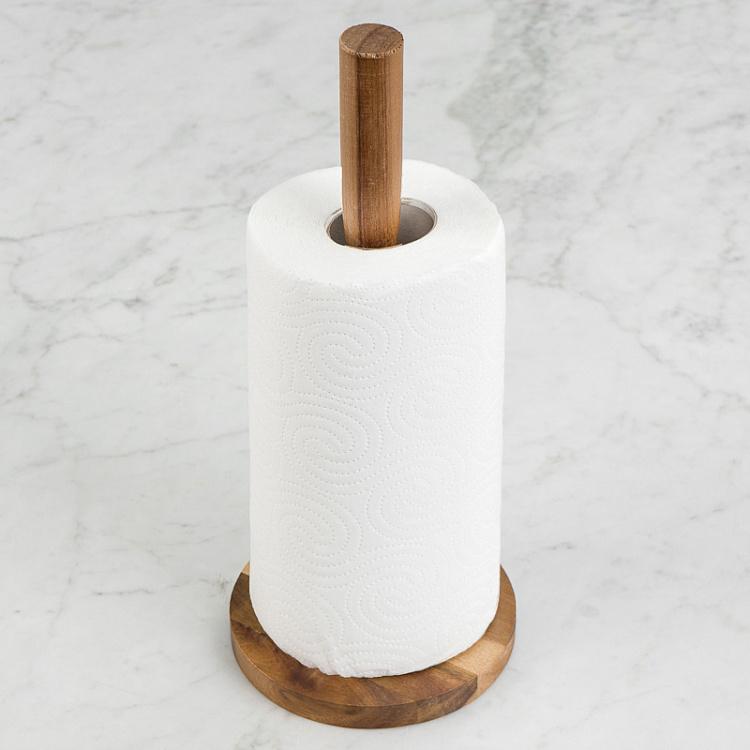 Деревянная подставка для бумажных полотенец Органик Organic Paper Towel Holder