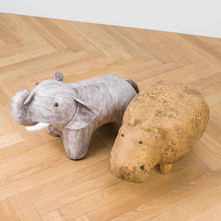 Пуфик Бегемот Hippo Ottoman